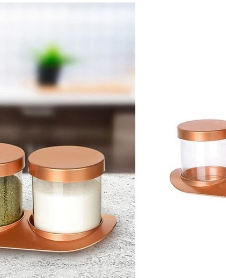 Bronz Baharat Seti Lüx 3lü Set