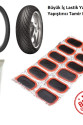 Büyük Lastik Yaması - Bisiklet - Motor Lastiği Yaması