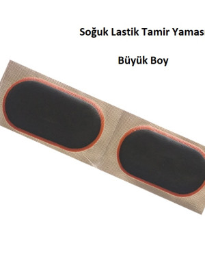Büyük Lastik Yaması - Bisiklet - Motor Lastiği Yaması