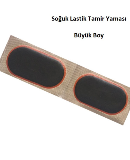 Büyük Lastik Yaması - Bisiklet - Motor Lastiği Yaması