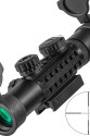 C3-9X26 EG Raylı Çift ışıklı Av Dürbünü  11mm/22mm
