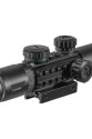 C3-9X26 EG Raylı Çift ışıklı Av Dürbünü  11mm/22mm