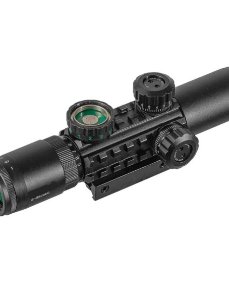 C3-9X26 EG Raylı Çift ışıklı Av Dürbünü  11mm/22mm