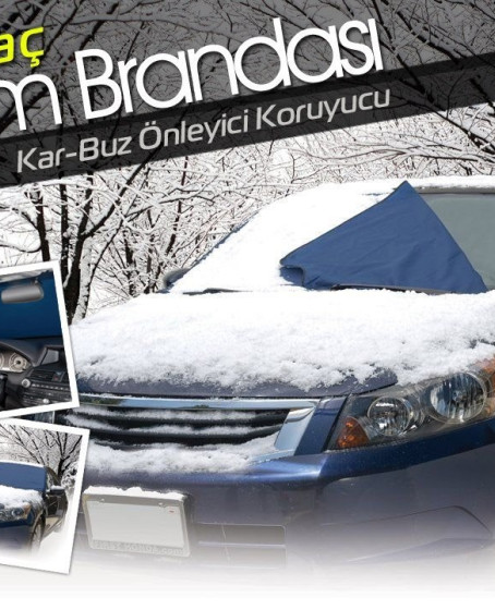 Ön Cam Kar Brandası ve Silecek Koruma Seti Ön Cam Kar Brandası ve Silecek Koruma Seti