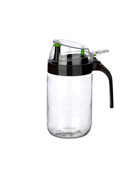 Cam Yağdanlık - Kulplu Sirkelik Sosluk 660ML Cam Yağdanlık - Kulplu Sirkelik Sosluk 660ML
