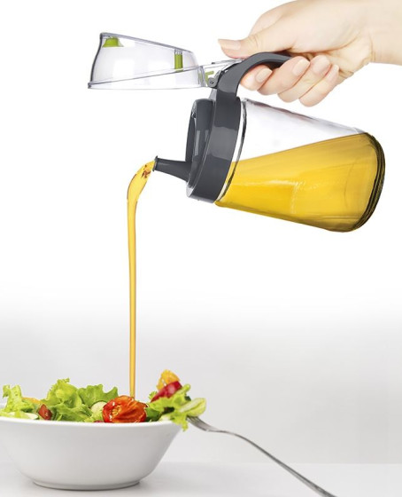Cam Yağdanlık - Kulplu Sirkelik Sosluk 660ML Cam Yağdanlık - Kulplu Sirkelik Sosluk 660ML