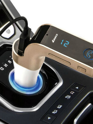 Carg7 Bluetooth Araç FM Transmitter Usb Girişli