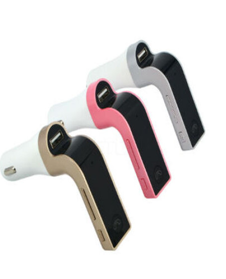 Carg7 Bluetooth Araç FM Transmitter Usb Girişli Carg7 Bluetooth Araç FM Transmitter Usb Girişli