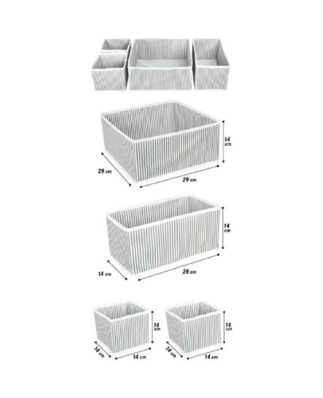 Çekmece Düzenleme Kutu Seti Organizer 4lü Set