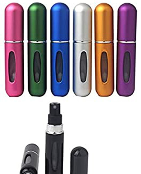 Cep Parfüm Şişesi Atomizer Seyahat Parfüm Şişesi Cep Kolonya Şişesi 5 ml