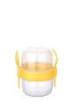 Çift Hazneli - Çatal Kaşıklı Portatif Müsli -Atıştırmalık Kabı 500 ML Çift Hazneli - Çatal Kaşıklı Portatif Müsli -Atıştırmalık Kabı 500 ML