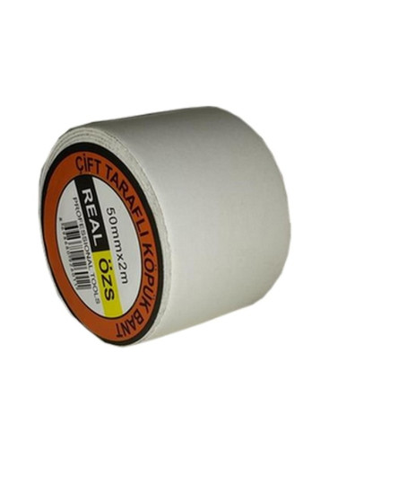 Çift Taraflı Köpük Bant 50mmx2m (3 Adet) Çift Taraflı Köpük Bant 50mmx2m (3 Adet)