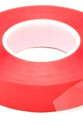 Çift Taraflı Akrilik Silikonize Bant 18 mm x 2 metre Kırmızı VHB