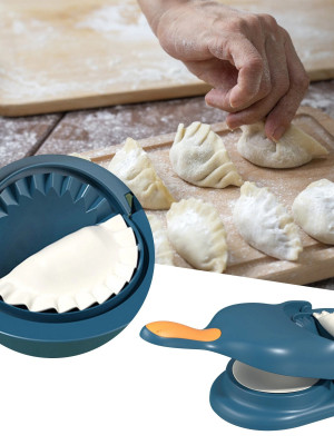Çift Traflı Pratik Hamur Açıcı Mantı Börek Poğaça Hamur Açma Aparatı Ravioli Mantı Makinesi
