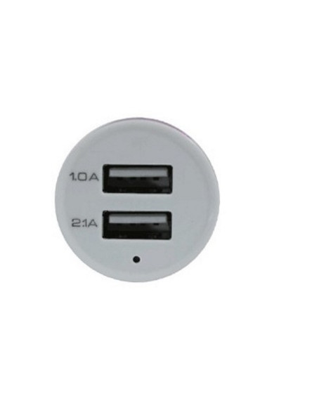 Çift USB Girişli 2.1 AMP Araç Çakmak Soketi