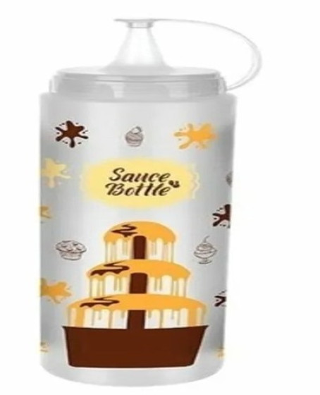 Çikolata Sos Şişesi - Şeffaf - 700 ML Çikolata Sos Şişesi - Şeffaf - 700 ML