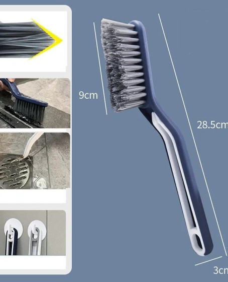 Cımbızlı Fırça Çok Amaçlı  Kademeli Kesim Uçlu Banyo Klozet Kenarı Pencere Temizleme Aparatı