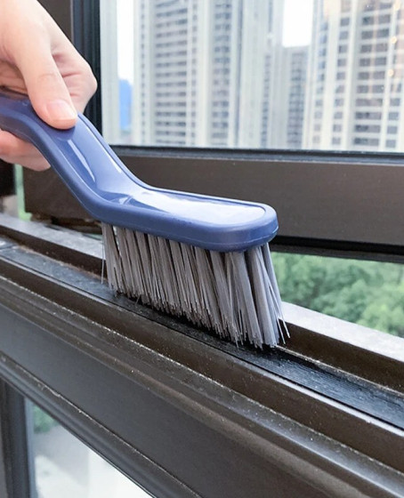 Cımbızlı Fırça Çok Amaçlı  Kademeli Kesim Uçlu Banyo Klozet Kenarı Pencere Temizleme Aparatı
