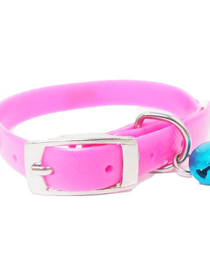 Çıngıraklı Silikon Kedi Köpek Tasması