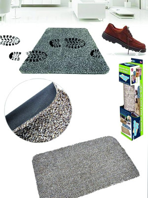 Clean Step Mat Yıkanabilir Mikrofiber Kir Toz Emici Iç-dış Ortam Paspas