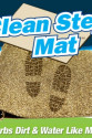 Clean Step Mat Yıkanabilir Mikrofiber Kir Toz Emici Iç-dış Ortam Paspas Clean Step Mat Yıkanabilir Mikrofiber Kir Toz Emici Iç-dış Ortam Paspas