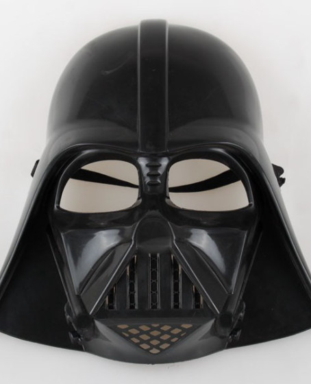 Çocuk Boy Yıldız Savaşları Star Wars Darth Vader Maskesi ve 90 cm Pelerin Seti Siyah