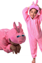 Çocuk Tavşan Kostümü Pembe Renk 2-3 Yaş 80 cm Çocuk Tavşan Kostümü Pembe Renk 2-3 Yaş 80 cm