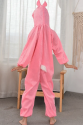 Çocuk Tavşan Kostümü Pembe Renk 4-5 Yaş 100 cm Çocuk Tavşan Kostümü Pembe Renk 4-5 Yaş 100 cm
