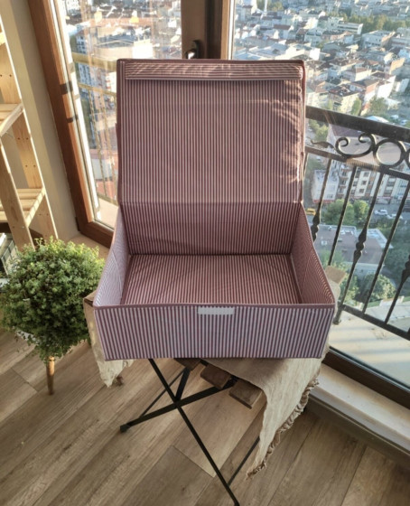 Çok Amaçlı Kapaklı Düzenleyici Kutu Organizer Maxi Boy Çok Amaçlı Kapaklı Düzenleyici Kutu Organizer Maxi Boy