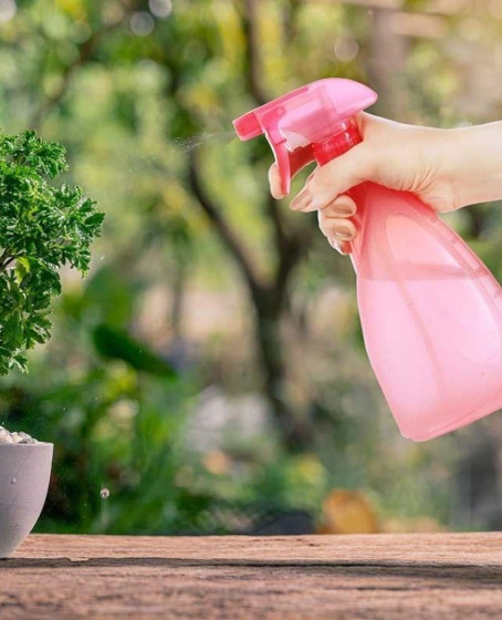 Çok Amaçlı Fısfıs Çiçek Sulama Plastik Su Sprey Şişesi 700 ml TP-219