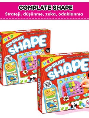 Complate Shape Renklerle Zekanı Konuşturma Oyunu