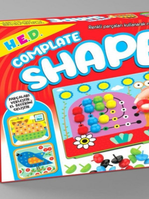 Complate Shape Renklerle Zekanı Konuşturma Oyunu