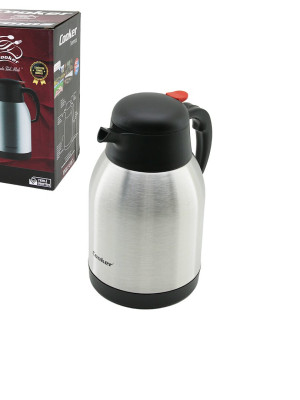 TERMOS 2LT 304 ÇELİK TERMOS INOX SERİSİ 12 SAAT SICAK 24 SAAT SOĞUK ÇİFT CONTALI KAPAK
