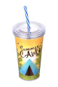 Cool Lime Bardağı - Limeshake Bardak 600 ML