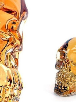 Crystal Head Kuru Kafa Cam Şişe 350 ml
