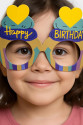 Cupcake Temalı Doğum Günü Renkli Karton Happy Birthday Gözlüğü 6 Adet Cupcake Temalı Doğum Günü Renkli Karton Happy Birthday Gözlüğü 6 Adet