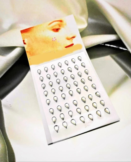 Damla Kristal Işıltılı Sticker Yüz Ve Vücut Makyaj Taşı ( 110 Adet )