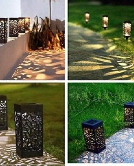 Dekoratif Solar Güneş Enerjili Bahçe Aydınlatması Yürüyüş Yolu Seti ( 8 Adet ) Dekoratif Solar Güneş Enerjili Bahçe Aydınlatması Yürüyüş Yolu Seti ( 8 Adet )