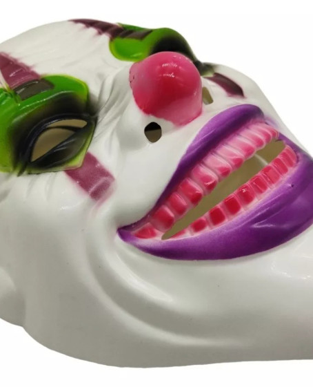 Delirten Gülüş Psikopat Palyaço Temalı Joker Maskesi Delirten Gülüş Psikopat Palyaço Temalı Joker Maskesi