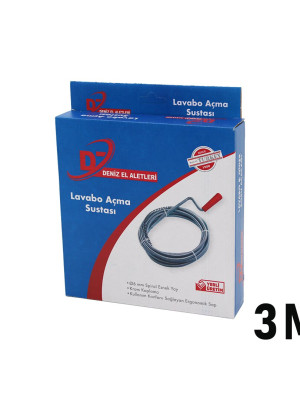SUSTA 3MT SUSTA SPiRAL LAVABO - GİDER AÇAR