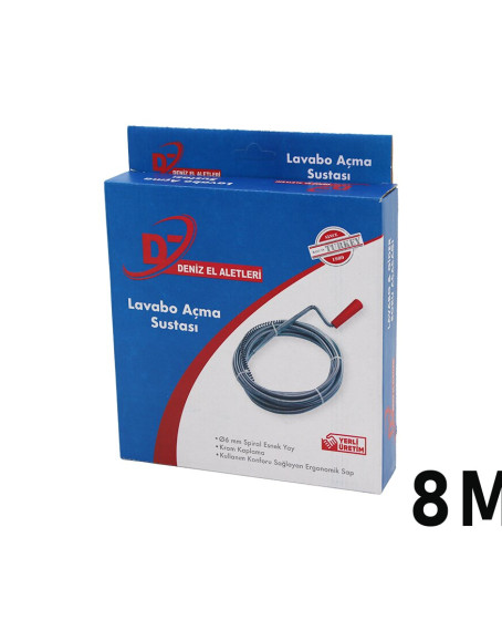 SUSTA 8MT SUSTA SPiRAL LAVABO - GİDER AÇAR