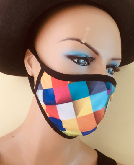 Desenli Maske Desenli Maske