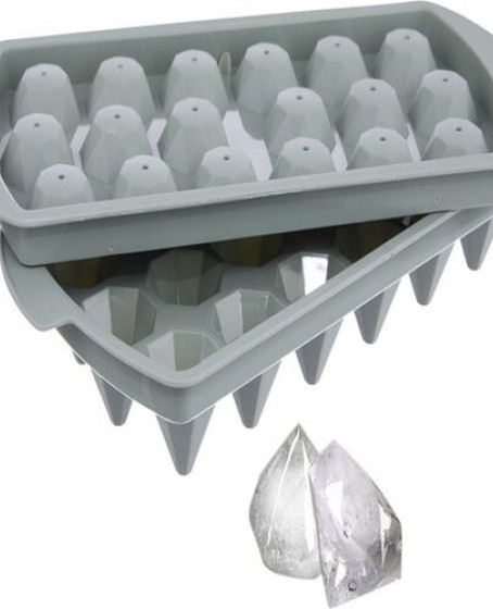 Diamond Elmas Şeklinde Buz Kalıbı 18 Bölmeli