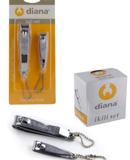 Diana Tırnak Makası Seti 2 Li
