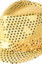 Disko Star Altın Gold Payetli Fötr Şapka Yetişkin Boy Disko Star Altın Gold Payetli Fötr Şapka Yetişkin Boy