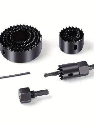11İN1 BUAT AÇMA PANÇ SETİ METAL AHŞAP PVC ALÇIPAN PLS. 19-22-29-32-38-44-51-64MM
