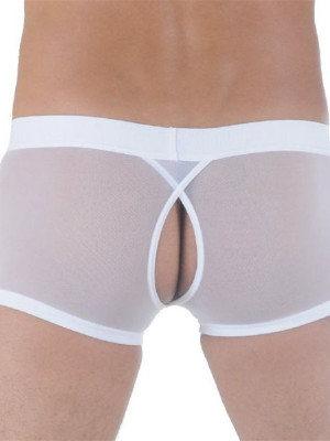 Transparan Arkası Açık Mini Boxer
