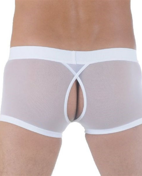 Transparan Arkası Açık Mini Boxer