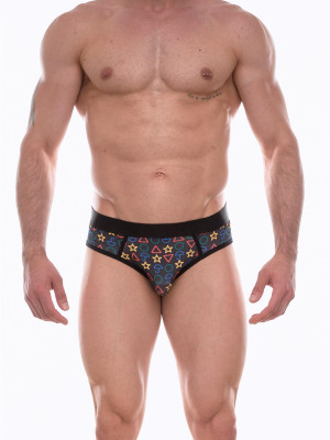 Erkek Desenli Jockstrap Çamaşır