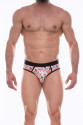 Erkek Desenli Jockstrap Çamaşır Erkek Desenli Jockstrap Çamaşır